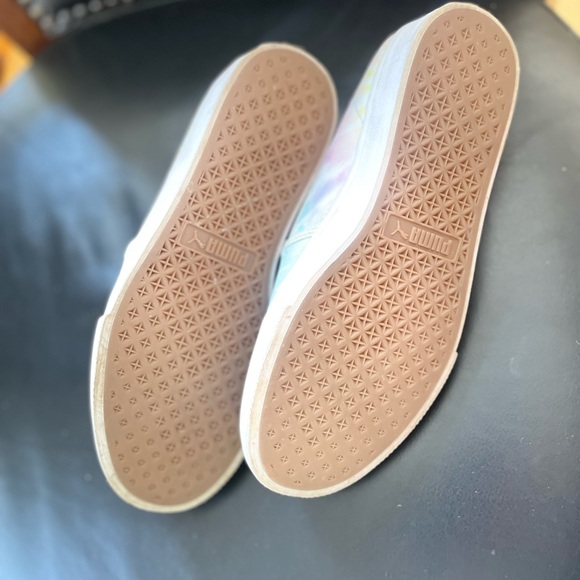 Puma Bari Slip On SoftFoam Tie Dye Canvas Sneaker Shoes - Picture 9 of 9